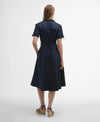BARBOUR IVY MIDI DRESS - DARK NAVY