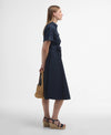 BARBOUR IVY MIDI DRESS - DARK NAVY