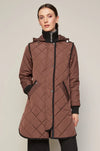 ADROIT QUILTED LIBBY COAT - JAVA