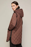 ADROIT QUILTED LIBBY COAT - JAVA