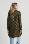 ADROIT QUILTED LIBBY COAT - ARMY GREEN