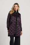 ADROIT QUILTED LIBBY COAT - MULBERRY