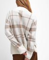 BARBOUR DEANNA KNITTED WOMEN'S SWEATER - WINTER WHITE TARTAN