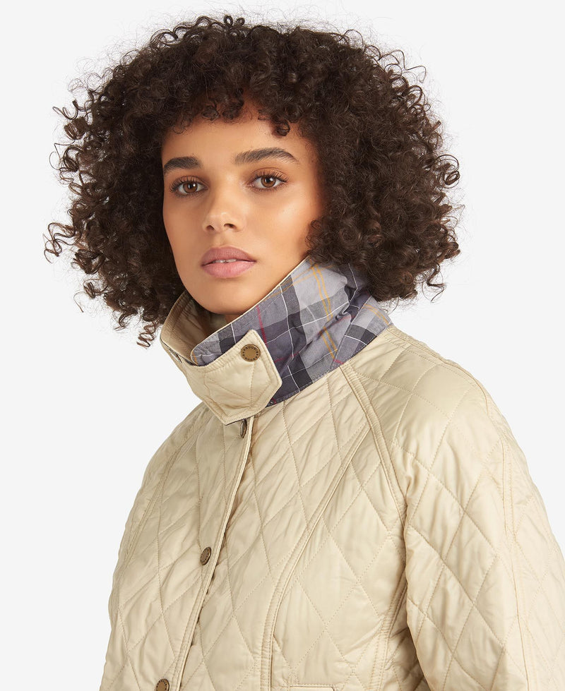 BARBOUR BEADNELL QUILTED WOMEN'S JACKET - PEARL