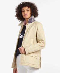 BARBOUR BEADNELL QUILTED WOMEN'S JACKET - PEARL