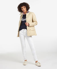 BARBOUR BEADNELL QUILTED WOMEN'S JACKET - PEARL