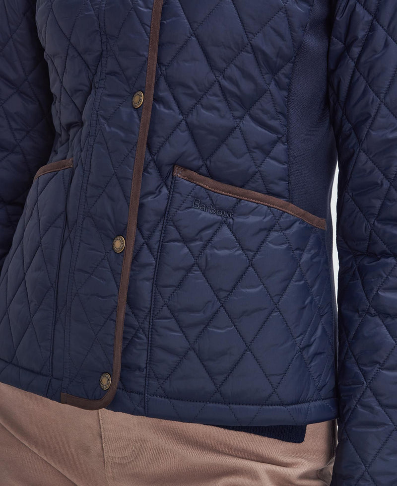 BARBOUR HIGHFIELD QUILTED WOMEN'S JACKET - NAVY