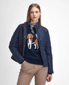 BARBOUR HIGHFIELD QUILTED WOMEN'S JACKET - NAVY