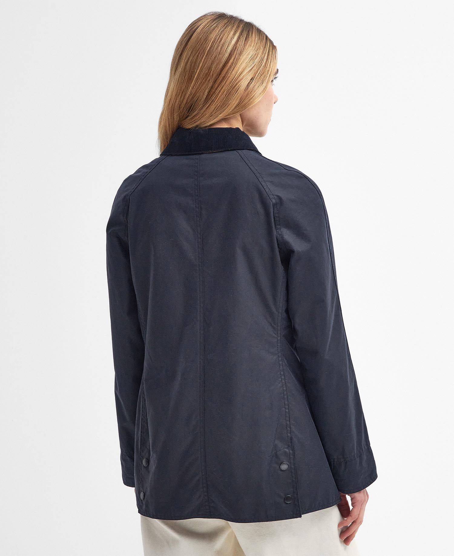 BARBOUR BEADNELL WOMEN S WAXED JACKET NAVY