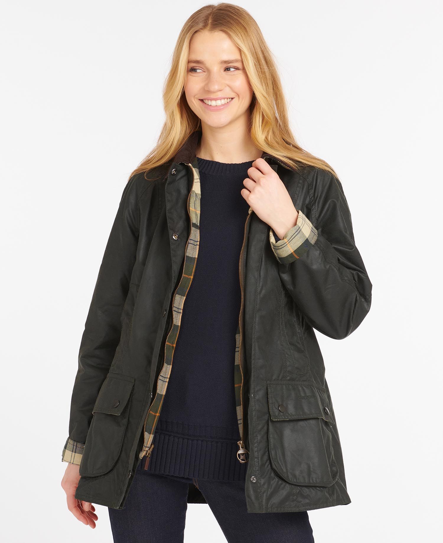 Barbour Beaufort Jacket Wax Jacket Cheap Barbour Jeans Womens