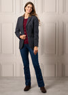 ALAN PAINE WOMEN'S SURREY BLAZER - BLUE