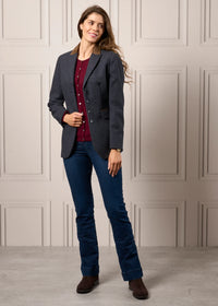 ALAN PAINE WOMEN'S SURREY BLAZER - BLUE