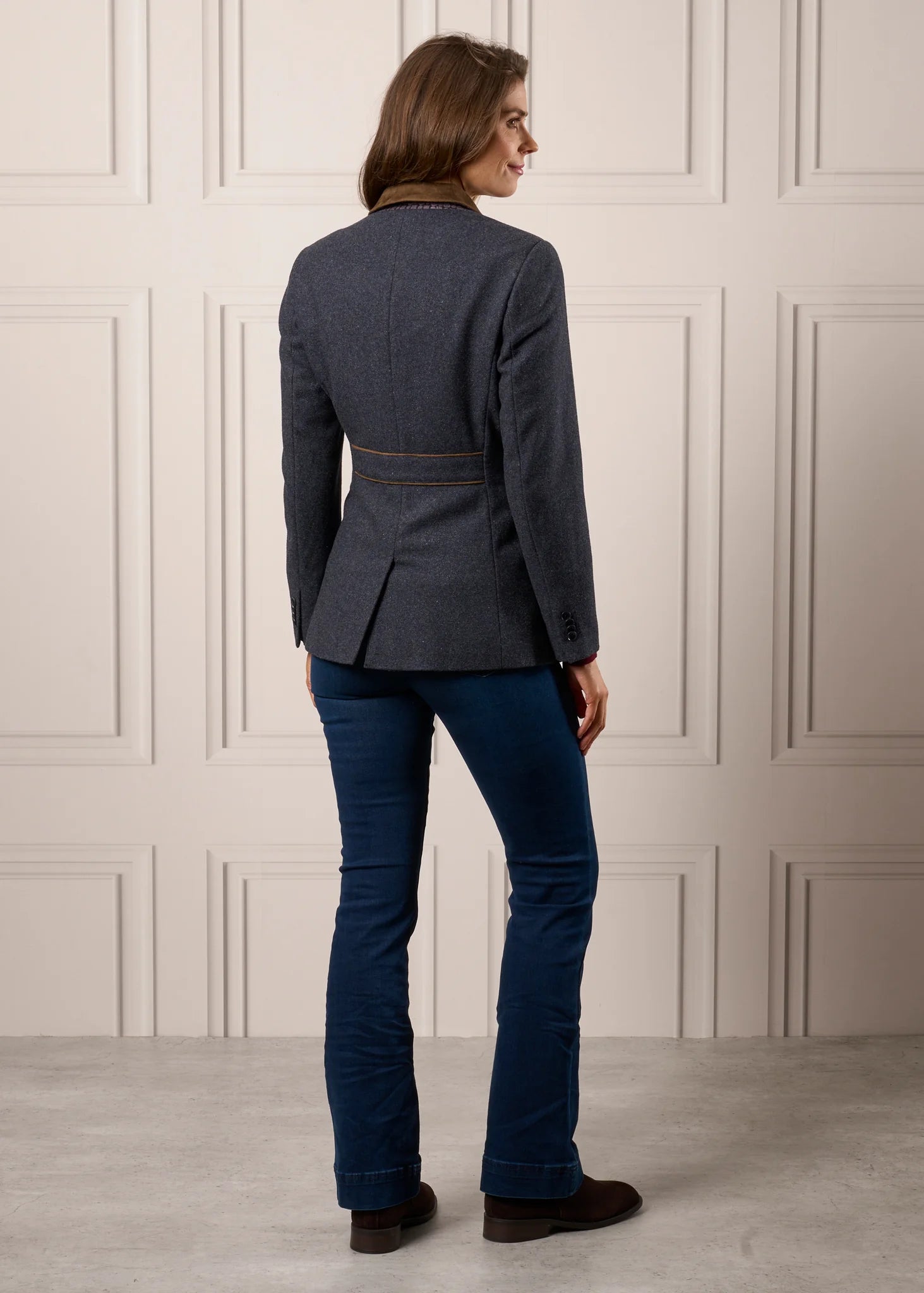 ALAN PAINE WOMEN'S SURREY BLAZER - BLUE