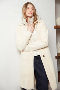 ADROIT LORIE JACKET - PLAID CREAM