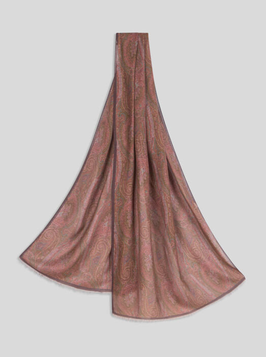 ETRO MODAL & CASHMERE SCARF - CLASSIC PAISLEY