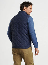 PETER MILLAR ESSEX VEST - NAVY