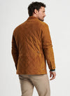 PETER MILLAR SUFFOLK SUEDE COAT - WHISKEY