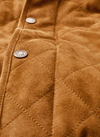 PETER MILLAR SUFFOLK SUEDE COAT - WHISKEY