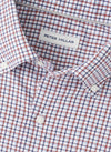 PETER MILLAR JULIAN CROWN LITE COTTON-STRETCH SPORT SHIRT - NAVY