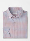 PETER MILLAR JULIAN CROWN LITE COTTON-STRETCH SPORT SHIRT - NAVY