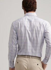 PETER MILLAR ORVIETO COTTON SPORT SHIRT - SHERWOOD