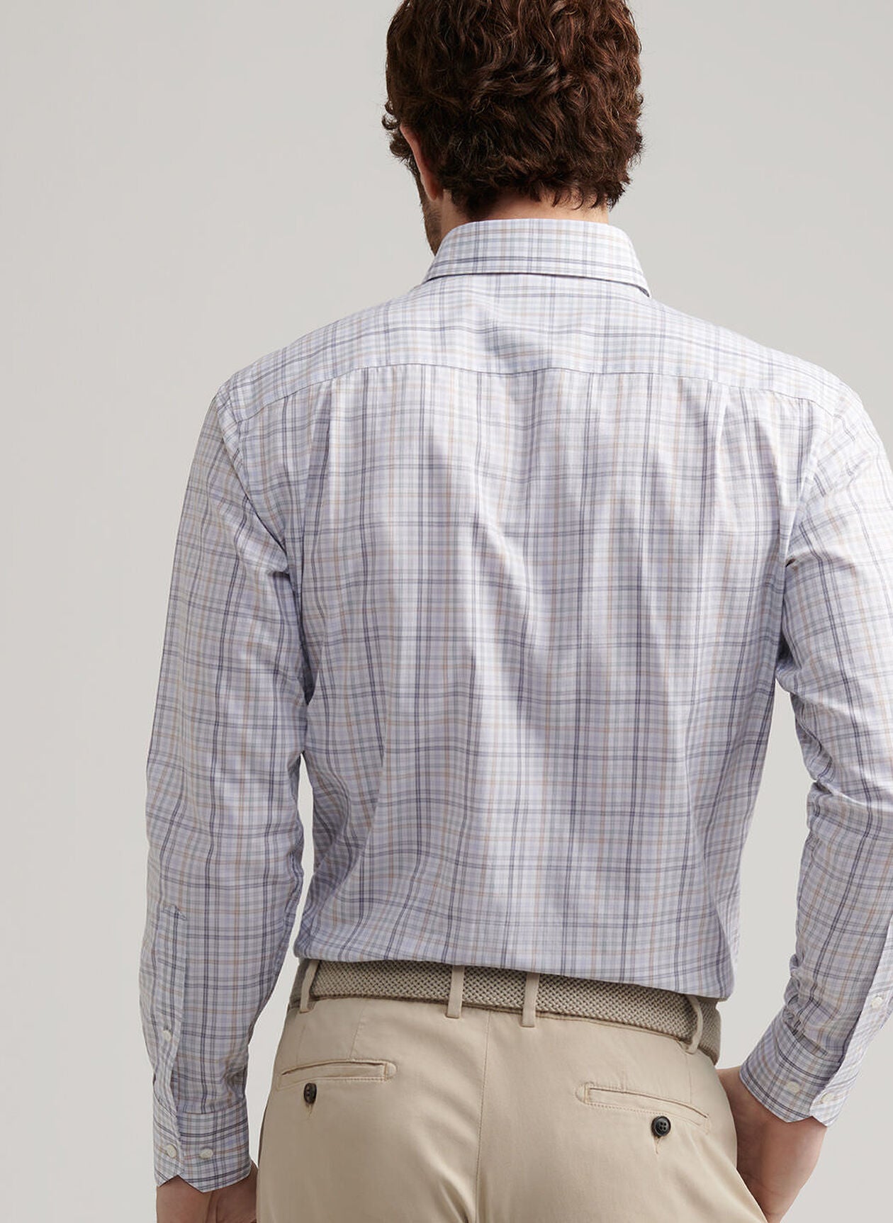 PETER MILLAR ORVIETO COTTON SPORT SHIRT - SHERWOOD