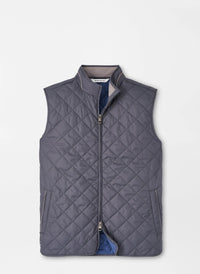 PETER MILLAR ESSEX VEST - IRON