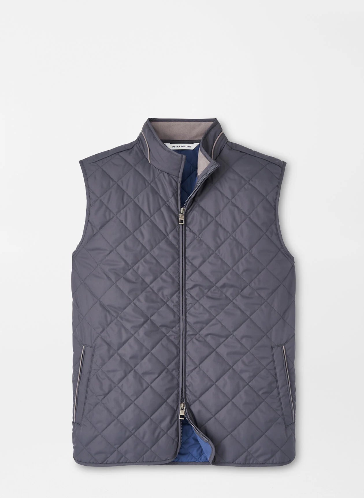 PETER MILLAR ESSEX VEST - IRON