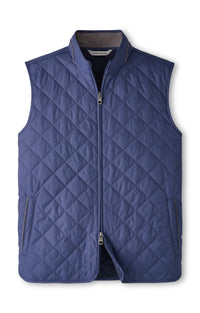 PETER MILLAR ESSEX VEST - CROWN BLUE