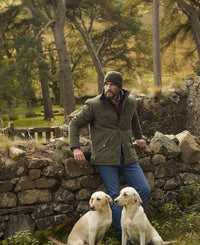 BARBOUR CARLTON BEANIE - DARK GREEN