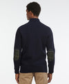 BARBOUR HOLDEN HALF ZIP MEN'S SWEATER - NAVY