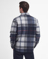 BARBOUR CHAPTER TAILORED CHECK OVERSHIRT - BLUE GRANITE