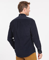 BARBOUR RAMSEY TAILORED CORDUROY SHIRT - NAVY