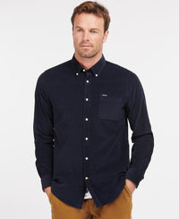 BARBOUR RAMSEY TAILORED CORDUROY SHIRT - NAVY