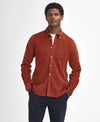 BARBOUR RAMSEY TAILORED CORDUROY SHIRT - DARK GINGER