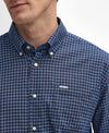 BARBOUR PRESTON REGULAR TATTERSALL SHIRT - DARK NAVY