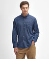 BARBOUR PRESTON REGULAR TATTERSALL SHIRT - DARK NAVY