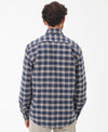 BARBOUR BOWBURN REGULAR CHECKED SHIRT - NAVY MARL