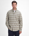 BARBOUR CROMPTON REGULAR CHECKED SHIRT - NAVY