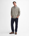 BARBOUR CROMPTON REGULAR CHECKED SHIRT - NAVY