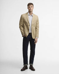 BARBOUR BELLAMY COTTON BLAZER - SAND