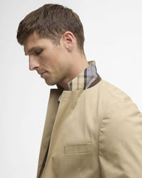 BARBOUR BELLAMY COTTON BLAZER - SAND