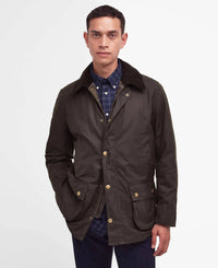 BARBOUR ASHBY WAX JACKET - OLIVE