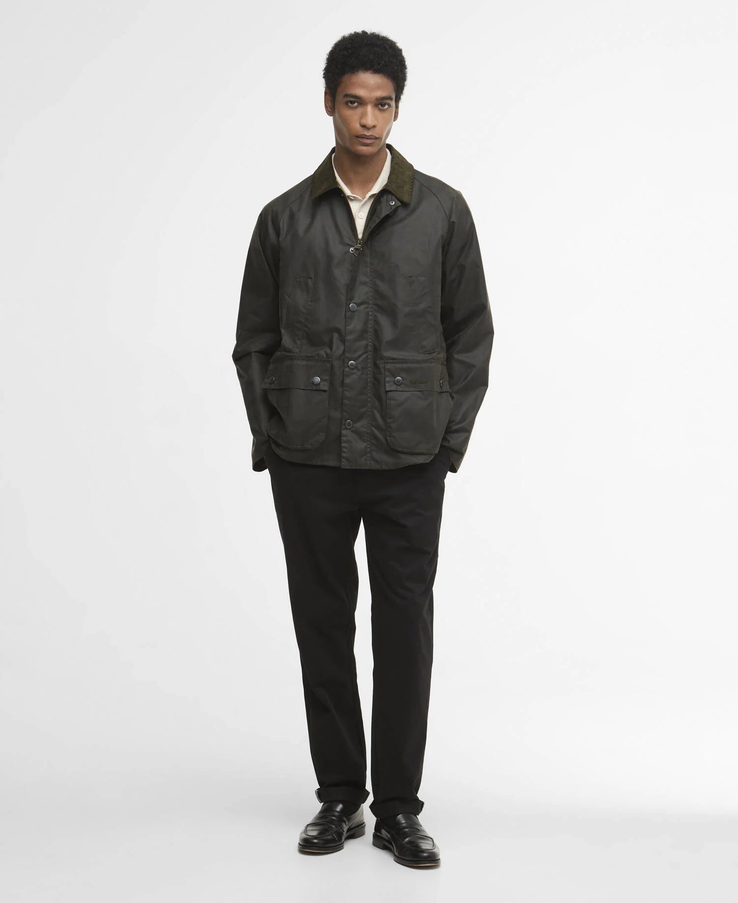 BARBOUR TARTAN AMBLESIDE WAX JACKET - ARCHIVE OLIVE TARTAN