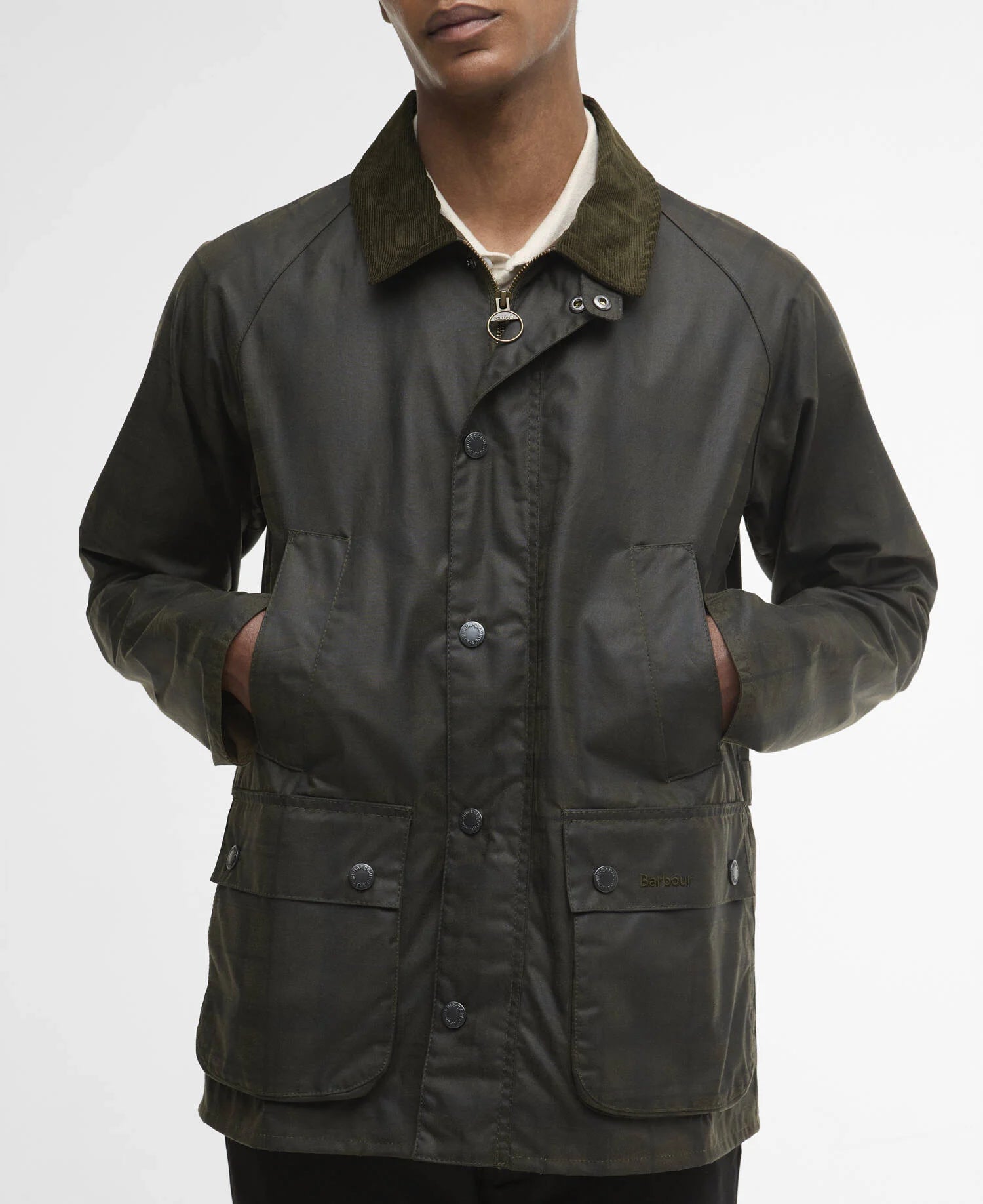BARBOUR TARTAN AMBLESIDE WAX JACKET - ARCHIVE OLIVE TARTAN