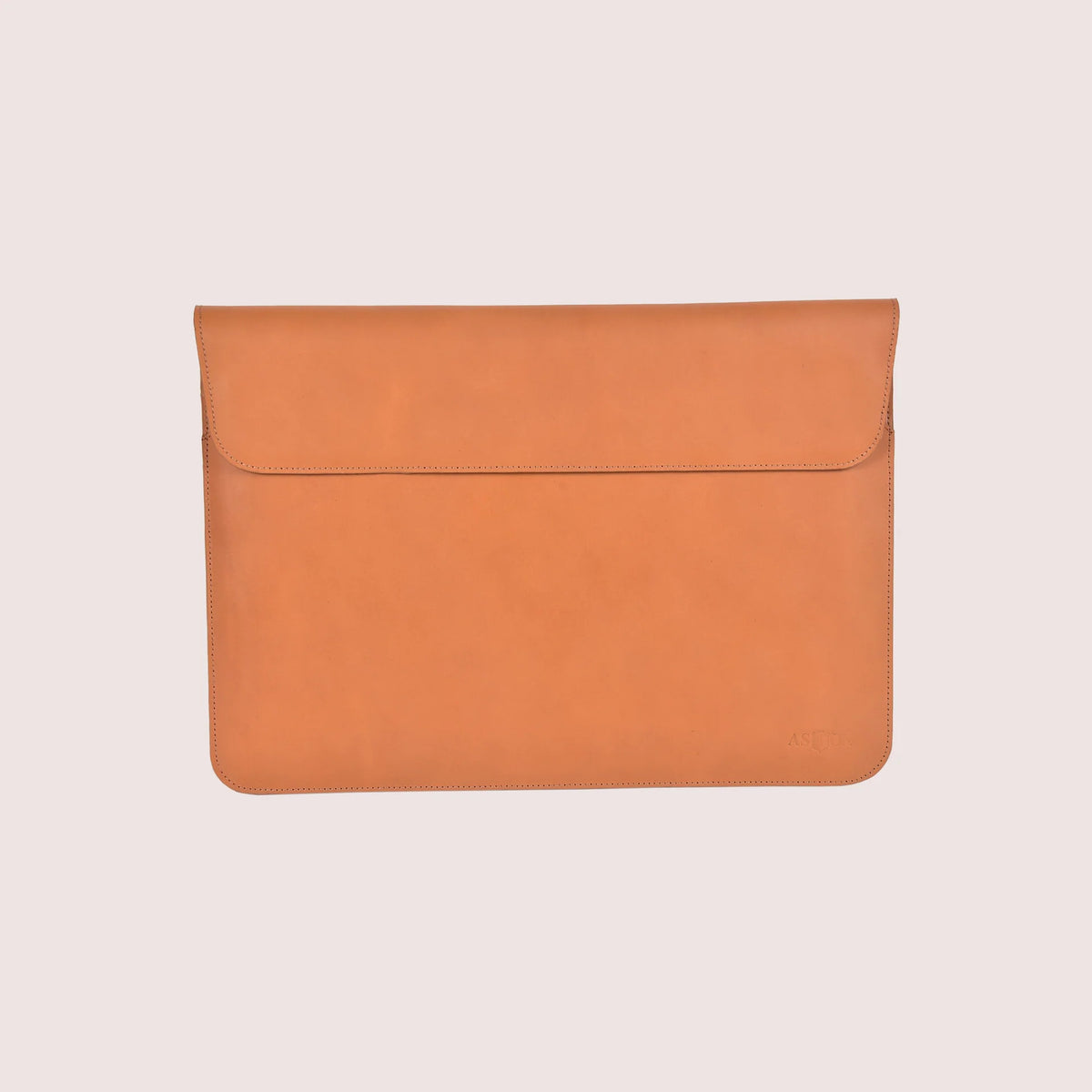 ASTON LEATHER - BARNES 14" MACBOOK AIR/PRO LEATHER CASE - TAN