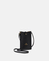 CUOIERIA FIORENTINA VELVET PHONE CASE - BLACK