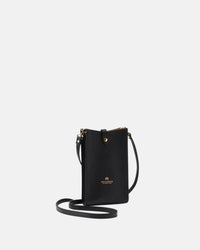 CUOIERIA FIORENTINA VELVET PHONE CASE - BLACK
