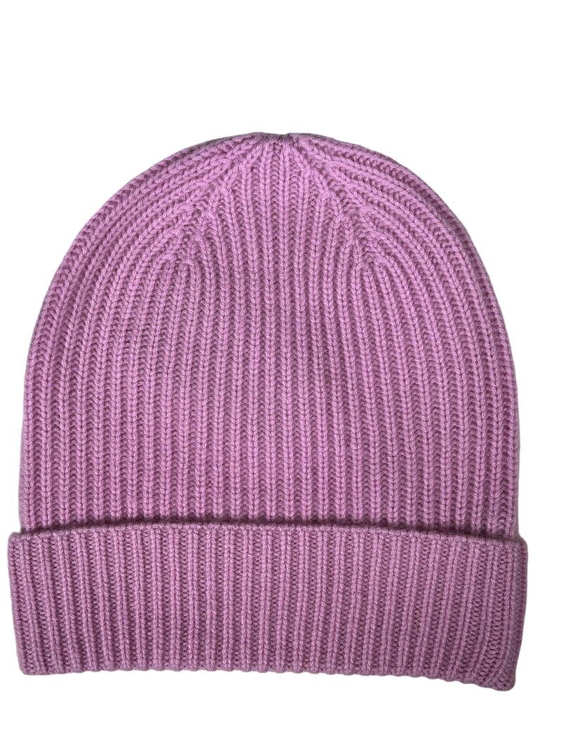 REPEAT CASHMERE KNIT HAT - CANDY