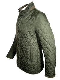 WATERVILLE QUILTED LINED JACKET - FOREST